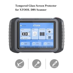 Tempered Glass Screen Protector Cover For XTOOL D8S Scan Tool